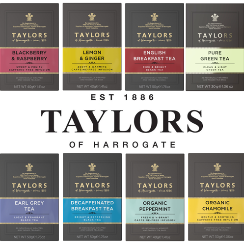 Taylors Teas - Enveloped 20's and 100's