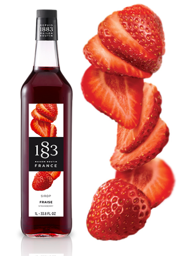 1883 Strawberry Banana All-Natural Fruit Smoothie Mix