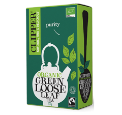Clipper Fairtrade Organic Pure Green Loose Leaf Tea 100g