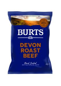 Burts Devon Roast Beef Crisps 20 x 40g