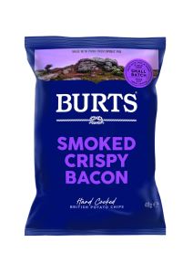 Burts Smoked Crispy Bacon Crisps 20 x 40g