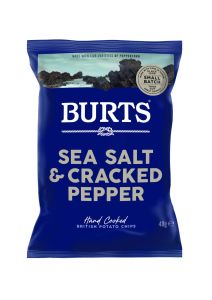 Burts Sea Salt & Cracked Pepper Crisps 20 x 40g