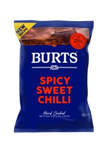 Burts Spicy Sweet Chilli Crisps 20 x 40g