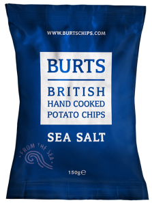 Burts Sea Salt Crisps Catering Packs 10 x 150g