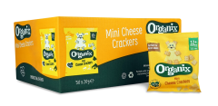 Organix Mini Cheese Crackers 50 x 20g