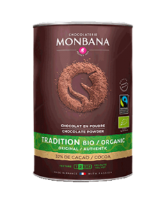 Monbana Fairtrade Organic Hot Chocolate 1kg 