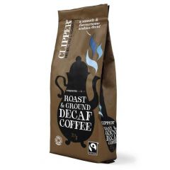 Ground Coffee - Clipper Fairtrade Organic Decaf - 227g bag