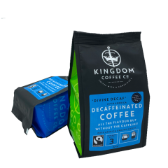 Ground Coffee - "Divine Decaf" Fairtrade - 227g bag