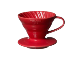 Hario Coffee Dripper V60 01 (Red Plastic)