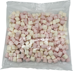 Box of Mini Marshmallows Pink & White - Gluten free - 22 x 150g