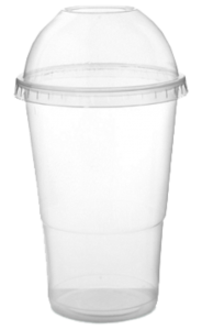 Clear Recyclable  rPET 12oz Smoothie Cups 1 x 1000