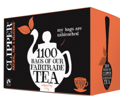 Clipper Fairtrade Blend One-Cup Tea Bags 1100