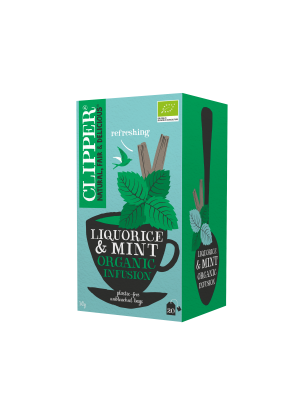 Clipper Organic Liquorice and Mint 1 x 20