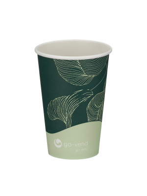 9oz Green Single Wall Vending Hot Cup 1 x 1000