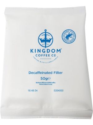 Decaffeinated Rainforest Alliance 100% Arabica - 50 x 50g