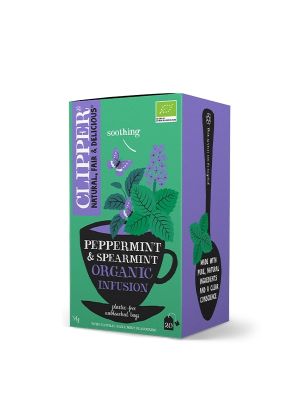 Clipper Organic Peppermint and Spearmint 1 x 20