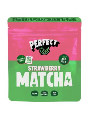 PerfectTed Strawberry Flavoured Matcha Powder 75g