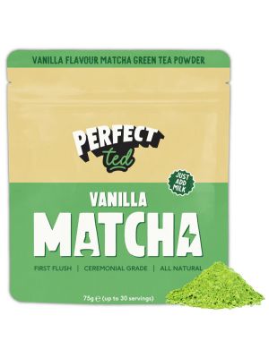 PerfectTed Vanilla Flavoured Matcha Powder 75g