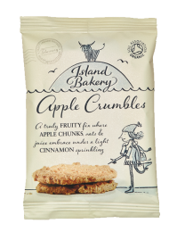 Island Bakery Organic Apple Crumbles 48 x 25g