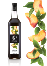 1883 Maison Routin Peach Iced Tea Syrup 1 Litre