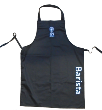 Black Full Length Barista Apron