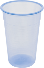 7oz Recyclable Blue Tint Water Cup 1 x 1000
