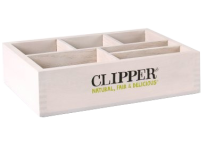 Clipper 6 Compartment Wooden Room Box
