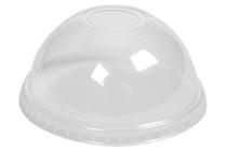 Clear Recyclable rPET Domed 16oz Lids 1 x 100