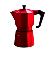 Pezzetti Italexpress 3 Cup Moka Pot Red