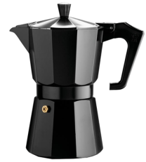 Pezzetti Italexpress 6 Cup Moka Pot Black