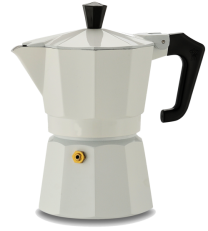 Pezzetti Italexpress 6 Cup Moka Pot White