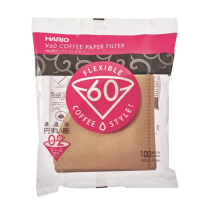 Hario V60 Paper Filter 02 Dripper 1 x 100 - Unbleached