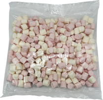 Mini Marshmallows Pink & White - Gluten free (single 150g bag)