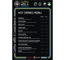 Dual Marketing Foamex Menu Board
