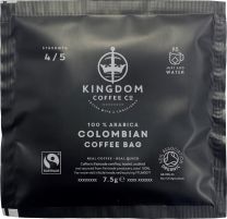 Fairtrade Organic Colombian Enveloped Coffee Bags 50 x 7.5g