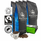 Fairtrade Triple Certified Coffee Beans - 6 x 1kg