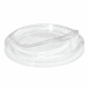 Clear Recyclable rPET Sip Lid for 12oz cups 1 x 1000