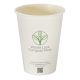 12oz White Single Wall Aqueous Cups 1 x 1000