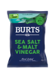 Burts Sea Salt & Malt Vinegar Crisps 20 x 40g