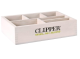 Clipper 6 Compartment Wooden Room Box