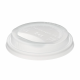White Lids 8oz 1 x 100 Premium Compostable