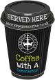 Branded Cup Shaped Wall Sign (Small)