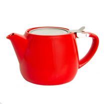 Contemporary Stackable Teapot - Red