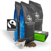 Coffee Beans - Fairtrade Cafe Justo Espresso - 4 x 1kg bags