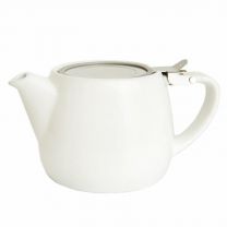 Contemporary Stackable Teapot - White