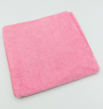 Pink Microfibre Cloths 1 x 5