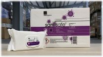 Sanisafe Anti-Bac Anti-Viral Wipes 10 x 100