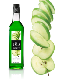 1883 Maison Routin Green Apple Syrup 1 Litre