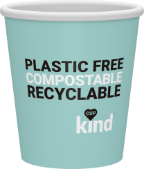 8oz CUPkind Single Wall Compostable Cups 1 x 1000
