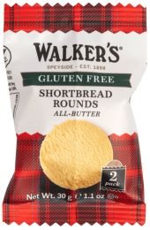 Gluten Free Walkers Shortbreads 2 pack 60 x 30g